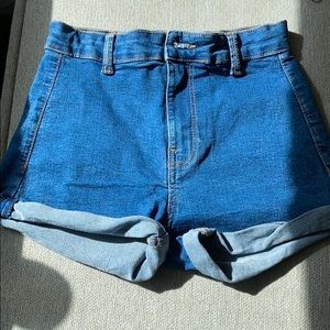 Denim blue shorts - euro brand